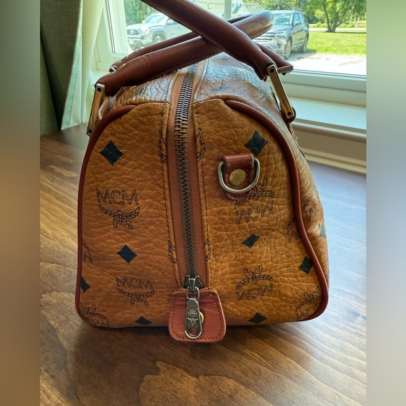 MCM Leather Boston Bag - Picture 6 of 11